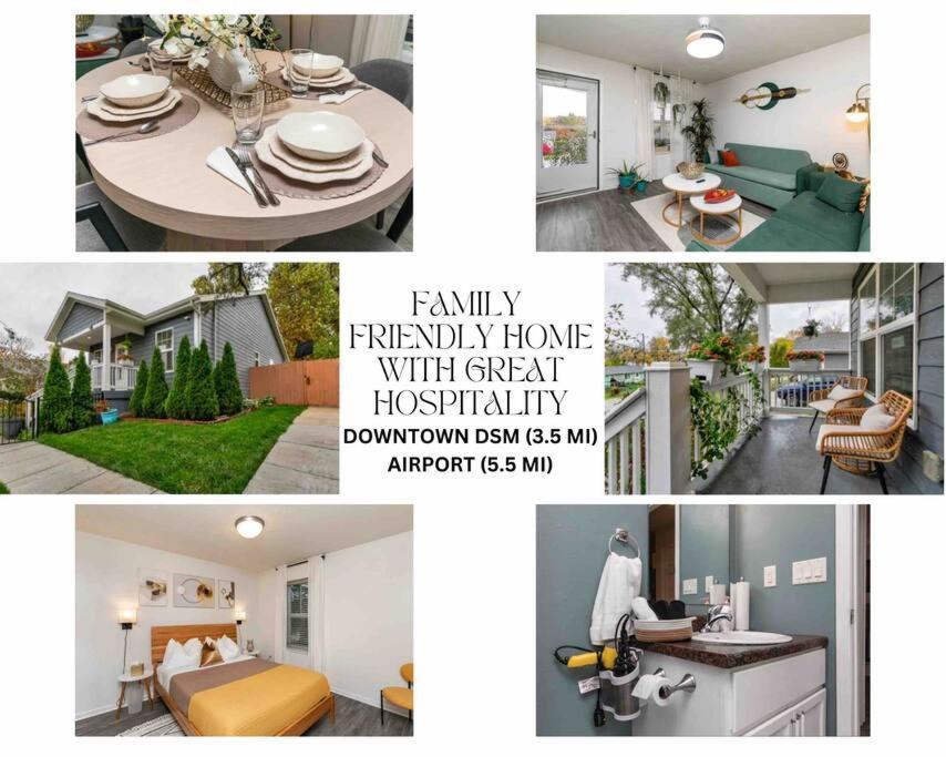 Family Friendly Home Close To Airport And Downtown Des Moines Esterno foto